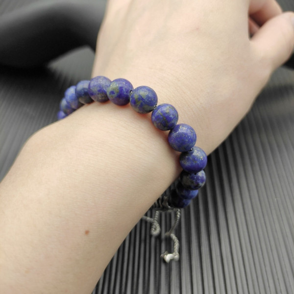 David Yurman 8mm Stretch Lapis Lazuli Bracelet