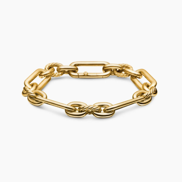 David Yurman 9.8mm Gold Lexington Chain Bracelet