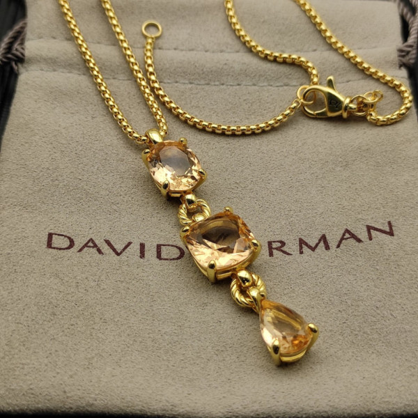 David Yurman Marbella Champagne Diamond Necklace