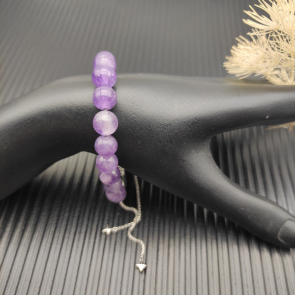 David Yurman 8mm Stretch Amethyst Bracelet