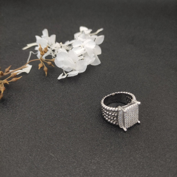 David Yurman Large Pav&Atilde;&copy; Diamond Ring