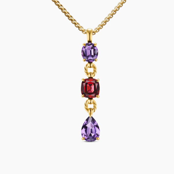 David Yurman Marbella Multicolor Diamond Necklace