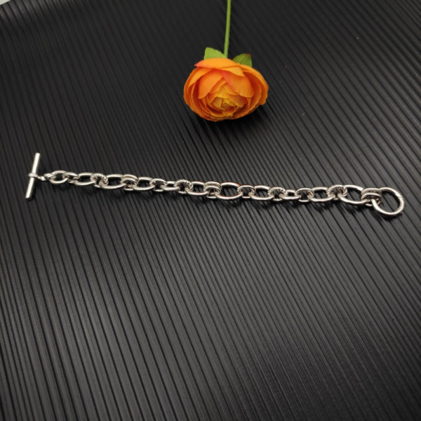 David Yurman 8mm Sterling Silver Mercer Multi-Ring Bracelet