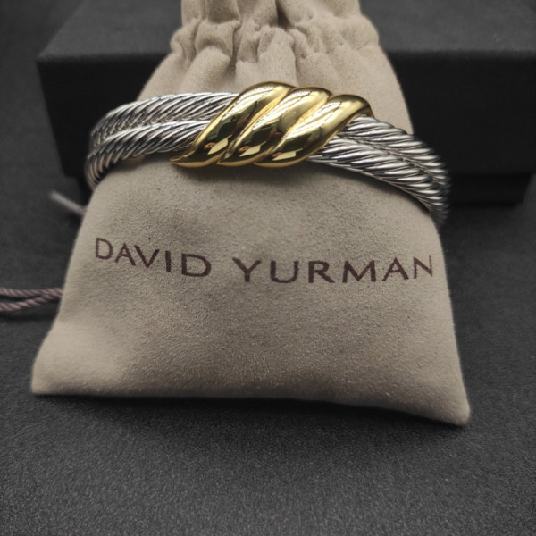 David Yurman 10mm Three-Row Cable Cuff Bracelet