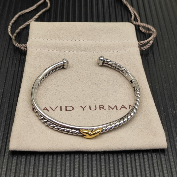 David Yurman 5.2mm Cable X-Cross Bangle Bracelet