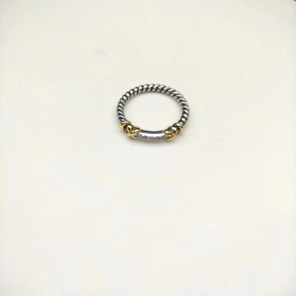 David Yurman Gold Wire Edge Band Ring
