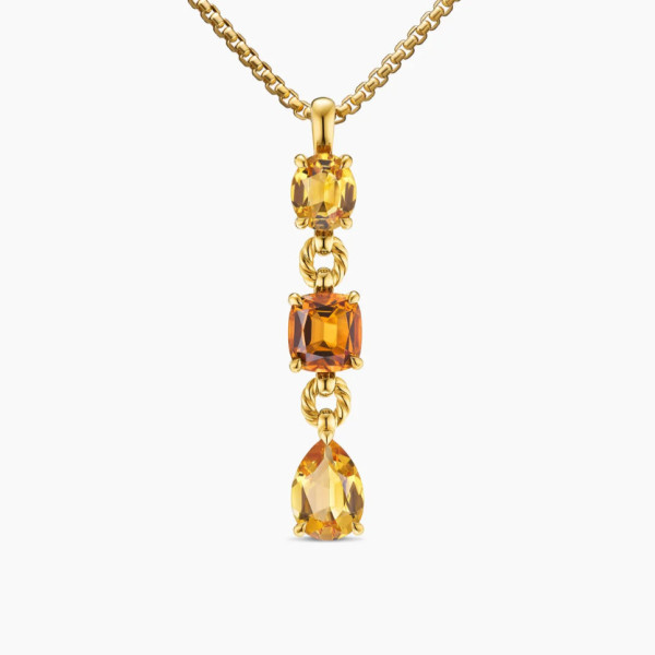 David Yurman Marbella Champagne Diamond Necklace
