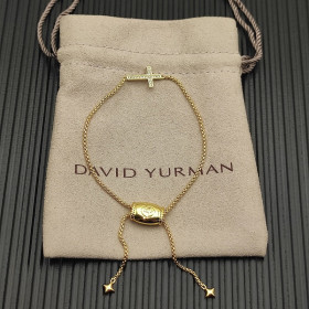 David Yurman Gold 15&Atilde;10mm Cross Bracelet