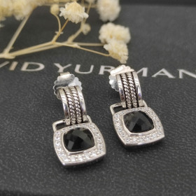 David Yurman 7mm Cable Four-Prong Stud Earrings