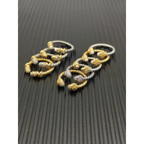 David Yurman Gold and Silver Pearl Revival Ring