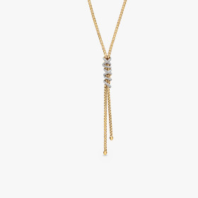 David Yurman Gold Helena Y Necklace &acirc; 3mm Chain,