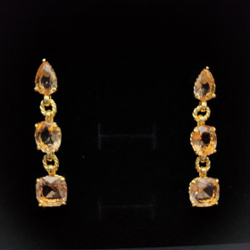 David Yurman Marbella Champagne Diamond Earrings