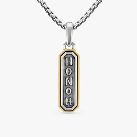 David Yurman 27mm Guardian of Honor Necklace