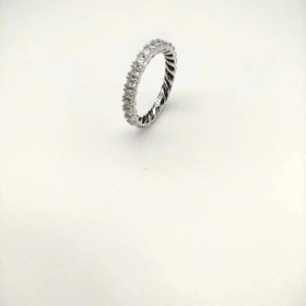 David Yurman Pav&Atilde;&copy; Diamond Eternity Love Ring