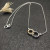David Yurman Gold and Silver Horsebit Chain Necklace