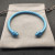 David Yurman 5mm Light Blue Colorful Enamel Cuff Bracelet, Fits Wrist Size 16cm - 20cm