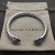 David Yurman 7mm Silver Colorful Enamel Cuff Bracelet, Fits Wrist Size 16cm - 20cm