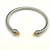 David Yurman 5mm Double End Cap Yellow Diamond Cable Bracelet
