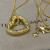 David Yurman Gold-Tone Heart Pendant Necklace