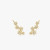 David Yurman Gold Starburst Climber Earrings