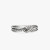 David Yurman Sterling Silver Pav&Atilde;&copy; X Cross Cable Ring