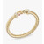 David Yurman Gold-Tone 7mm Diamond Hook Head Cuff Bracelet