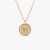 David Yurman Silver Diamond Letter F Round Pendant Necklace, Length 42cm + 3cm + 3cm