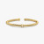 David Yurman 4mm Gold Single Bead Pav&Atilde;&copy; Bracelet