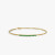 David Yurman 1.7mm Pav&Atilde;&copy; Bar Green Diamond Bracelet