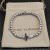 David Yurman 5mm Box Chain Cross Bracelet