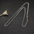 David Yurman 6mm Gold and Silver Hook Clasp Necklace