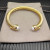 David Yurman 7mm Gold-Tone Cable Cuff Bracelet 5-Row Pav&Atilde;&copy; with Pearls