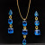 David Yurman Marbella Blue Diamond Earrings