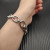 David Yurman 8mm Sterling Silver Mercer Multi-Ring Bracelet