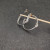David Yurman Silver X Pav&Atilde;&copy; Diamond Twisted Cable Earrings