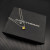 David Yurman Silver 8mm Four-Prong Yellow Diamond Necklace Adjustable 42+3+3cm