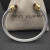David Yurman 5mm Gold-End Red Diamond Cable Cuff Bracelet