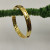 David Yurman 8mm Gold Pav&Atilde;&copy; Green Diamond Renaissance Band Bracelet