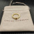 David Yurman Gold 2.8mm Petite Cable Red Pav&Atilde;&copy; Diamond Ring