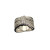 David Yurman Silver Pav&Atilde;&copy; Diamond Bow Ring