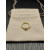 David Yurman Gold 2.8mm Petite Cable Pav&Atilde;&copy; White Diamond Ring