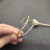 David Yurman Gold and Silver 3mm Gold Wire Cuff Bracelet, Fits Wrist Size 15cm - 18cm