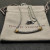 David Yurman Gold and Silver Bezel Smile Necklace, 2mm Chain, 45+5cm Adjustable Length