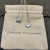 David Yurman Gold Diamond Initial W Disc Pendant Necklace