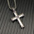 David Yurman Gold and Silver Cable Cross Necklace