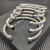 David Yurman 6mm Sterling Silver Malachite Cable Cuff Bracelet