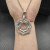 David Yurman Silver 38mm Serrated Stack Necklace