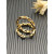 David Yurman 24x5mm Gold Diamond Pav&Atilde;&copy; Link Hoop Earrings