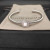 David Yurman 4mm Square Pav&Atilde;&copy; Cable Bracelet with White Onyx