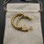 David Yurman Gold Large Twisted Cable Hoop Earrings, 40&Atilde;5.8mm
